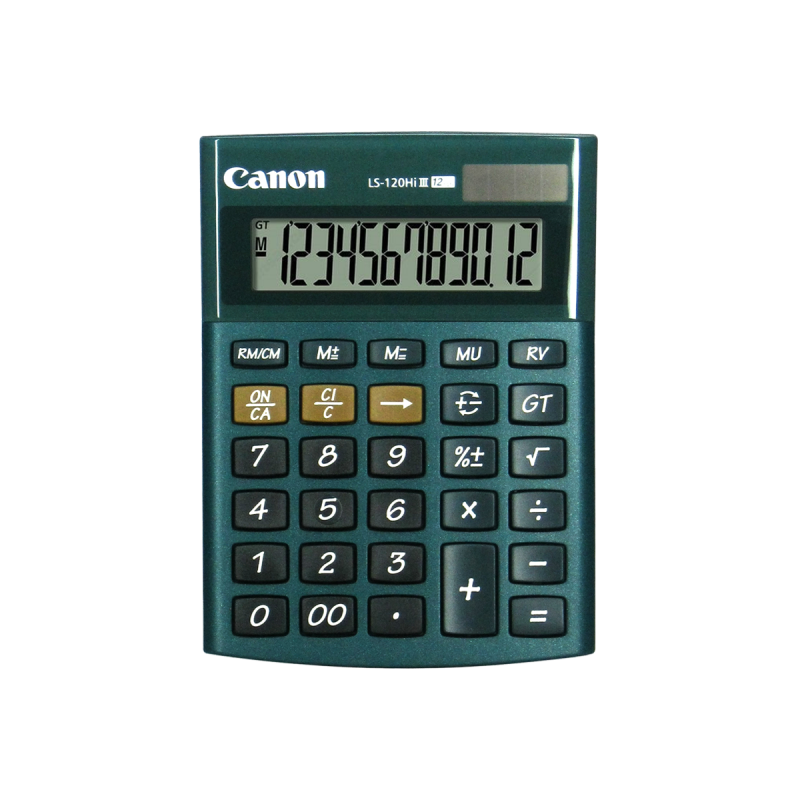 Canon LS-120Hi III Glamorous 12-Digits Mini-Desktop Calculator